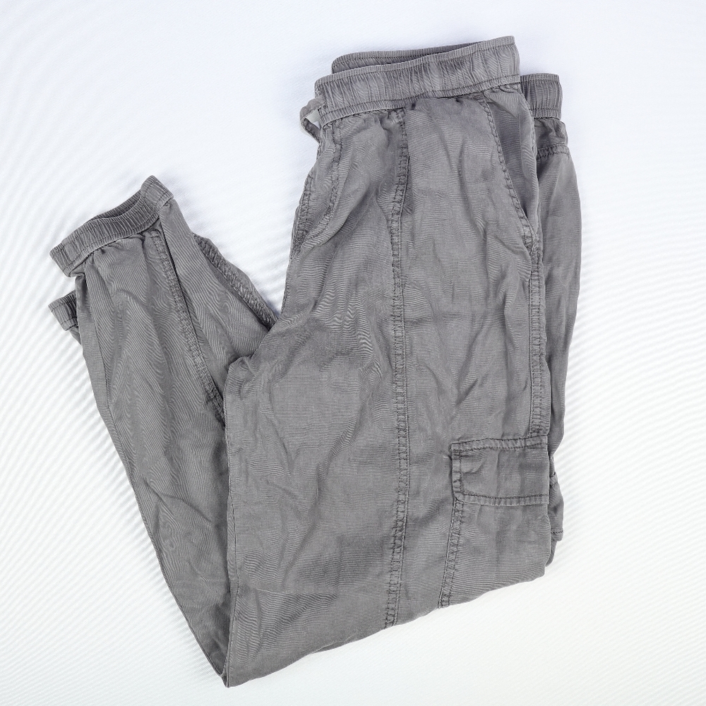Knox Rose Womens Gray Cargo Bottoms Gray M
